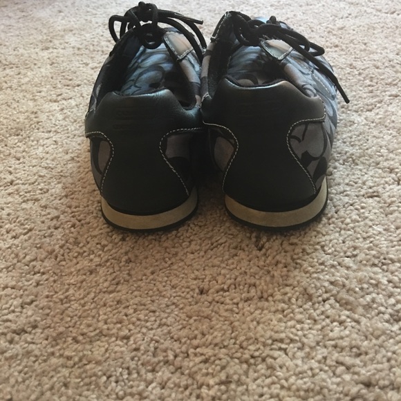 Coach Black & Gray Sneakers - Picture 4 of 5